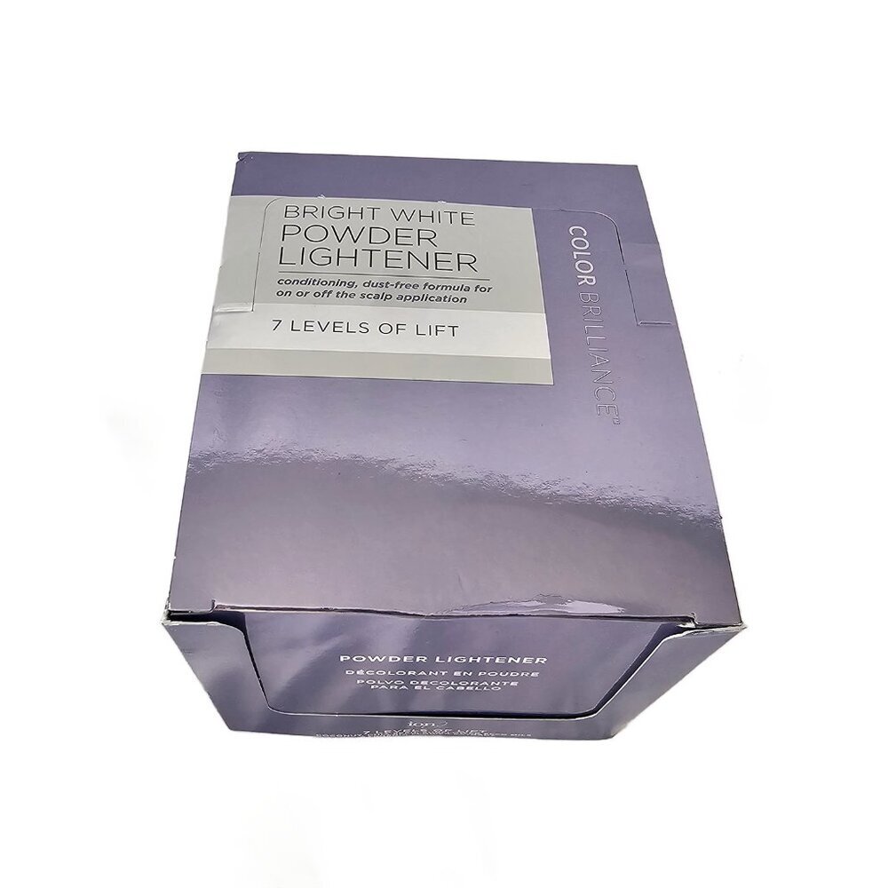 COPY - Ion Bright White Powder Lightener Color Brillance Box  of 12 Packets